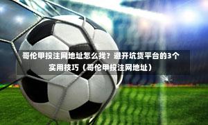 哥伦甲投注网地址怎么找?避开坑货平台的3个实用技巧(哥伦甲投注网地址)-第1张图片