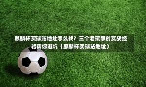  麒麟杯买球站地址怎么找？三个老玩家的实战经验帮你避坑（麒麟杯买球站地址）