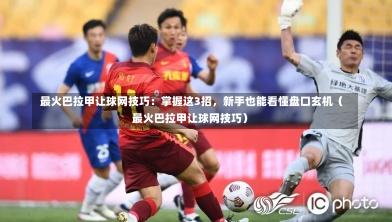 最火巴拉甲让球网技巧:掌握这3招,新手也能看懂盘口玄机(最火巴拉甲让球网技巧)-第1张图片