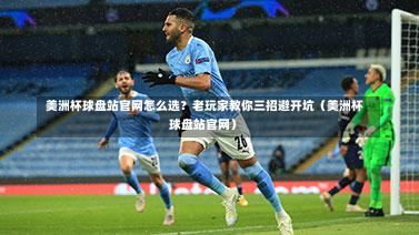 美洲杯球盘站官网怎么选?老玩家教你三招避开坑(美洲杯球盘站官网)-第1张图片