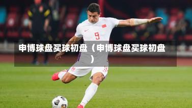 申博球盘买球初盘（申博球盘买球初盘）
