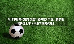 半场下球网代理怎么选?避开这3个坑,新手也能快速上手(半场下球网代理)-第1张图片